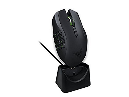 Razer Naga Epic Chroma Kabellose MMO Gaming Mouse (RGB Beleuchtet, 19 programmierbare Tasten und 8.200 dpi)
