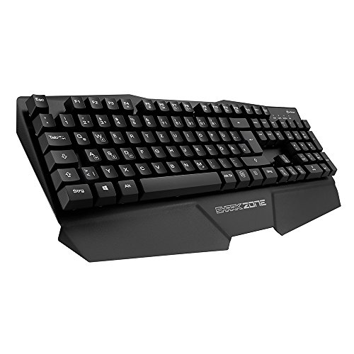 Sharkoon SHARK ZONE K15 Gaming Tastatur (aus Metall) schwarz