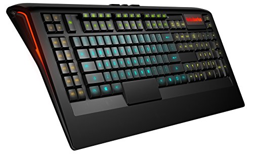 SteelSeries Apex 350 Gaming-Tastatur (22 Makro-Tasten, 5 einzelne RGB-Backlight-Zonen, Deutsches Tastaturlayout)
