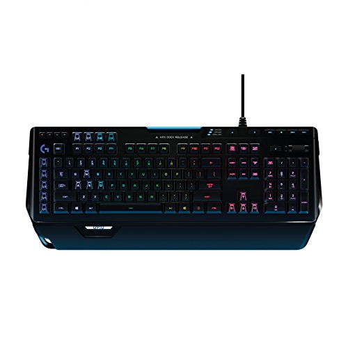 Logitech G910 Mechanische Gaming-Tastatur Orion Spectrum (mit RGB UK Tastaturlayout)