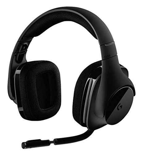 Logitech G533 Gaming Headset (kabelloser DTS 7.1 Surround Sound) schwarz