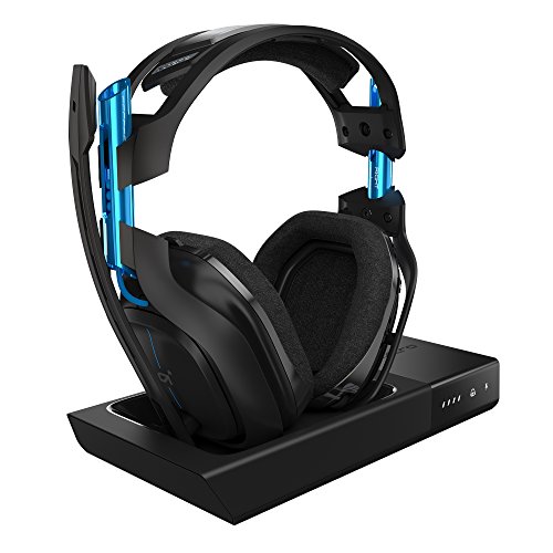 Astro Gaming A50 Headset Bundle, Wireless Dolby 7.1 inklusive MixAmp [PlayStation 4, Windows 7, Windows 8, PlayStation 3, Mac] schwarz - blau