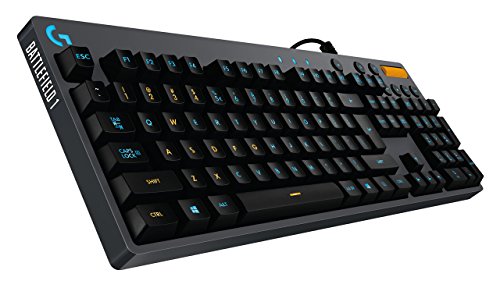 Logitech G810 Mechanische Gaming Tastatur RGB Orion Spectrum (Battlefield Edition, Qwertz, deutsches Tastaturlayout)