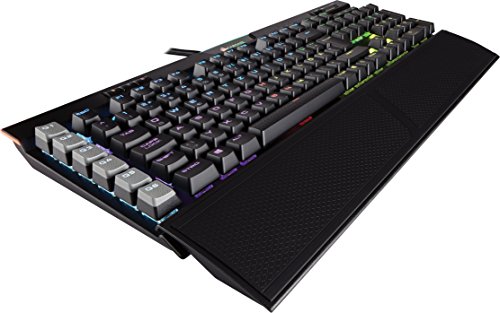 Corsair K95 RGB Platinum Mechanische Gaming Tastatur (Cherry MX Speed, Multi-Color RGB Beleuchtung, QWERTZ) schwarz