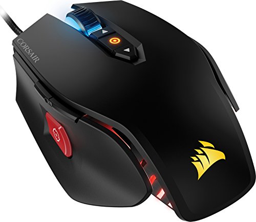 Corsair M65 PRO RGB Optisch Gaming Maus (RGB-LED-Hintergrundbeleuchtung, 12000 DPI) schwarz