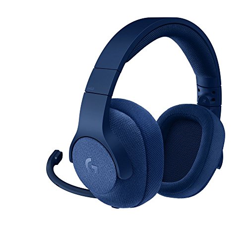 Logitech G433 Kabelgebundene Gaming Kopfhörer (7.1 Surround Sound, für PC, Xbox One, PS4, Switch, Mobiltelefon) blau