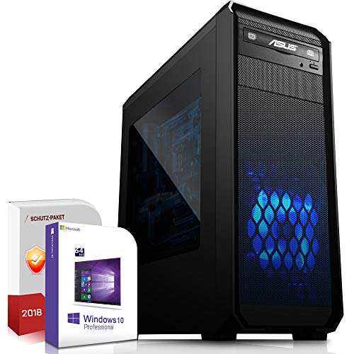 AMD Ryzen 5 3400G 4x4.2GHz PC| 16GB DDR4 |256GB M2 SSD und 1TB Festplatte | Win10 | WLAN | Gamer pc Computer Rechner Leise