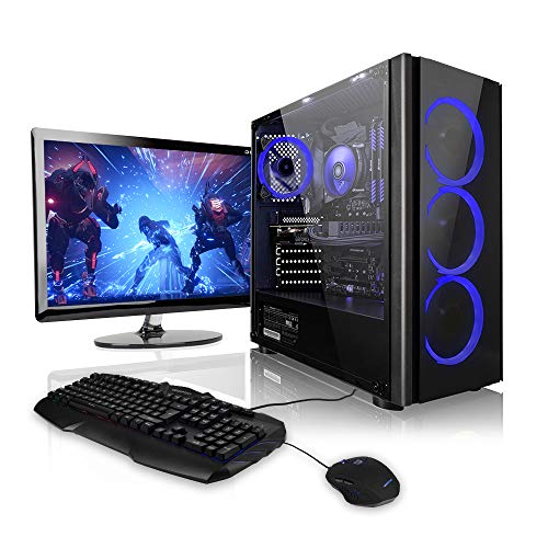 Megaport Gaming-PC Komplett-PC Vollausstattung AMD Ryzen 3 3200G 4x 3.60GHz • Nvidia GeForce GTX1050 • 24
